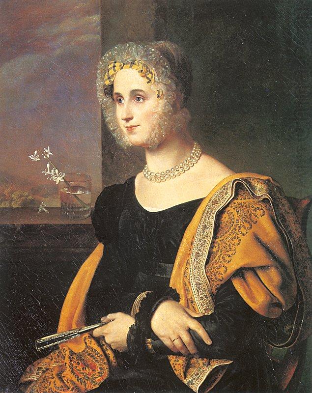 Portrait of Ekaterina Avdulina, Kiprensky, Orest
